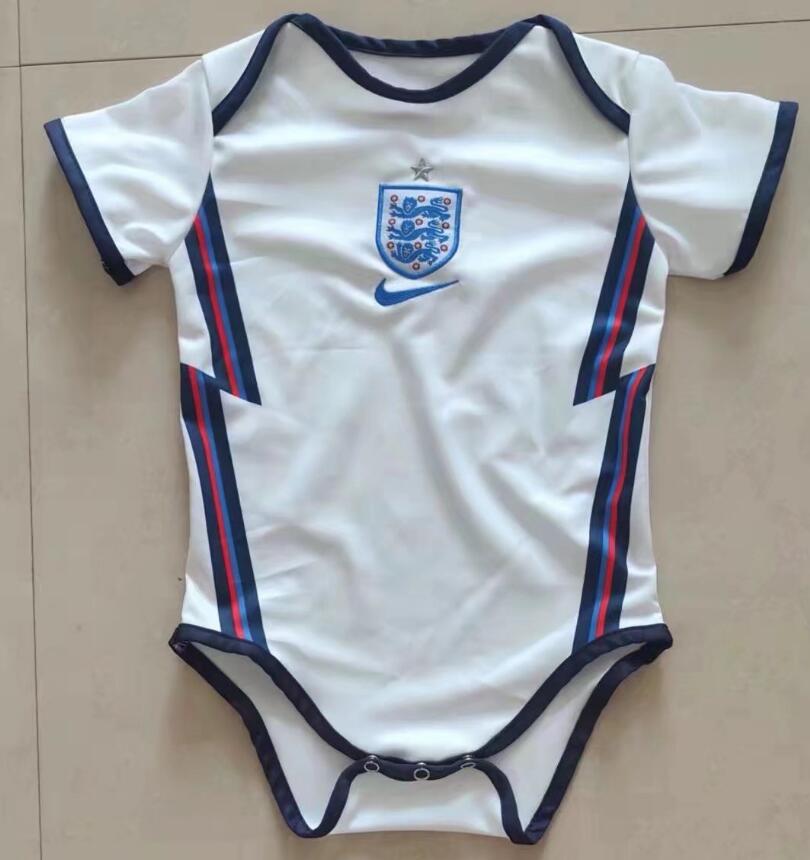 England Home Infant Soccer Jersey Little Baby Kit 2020/21